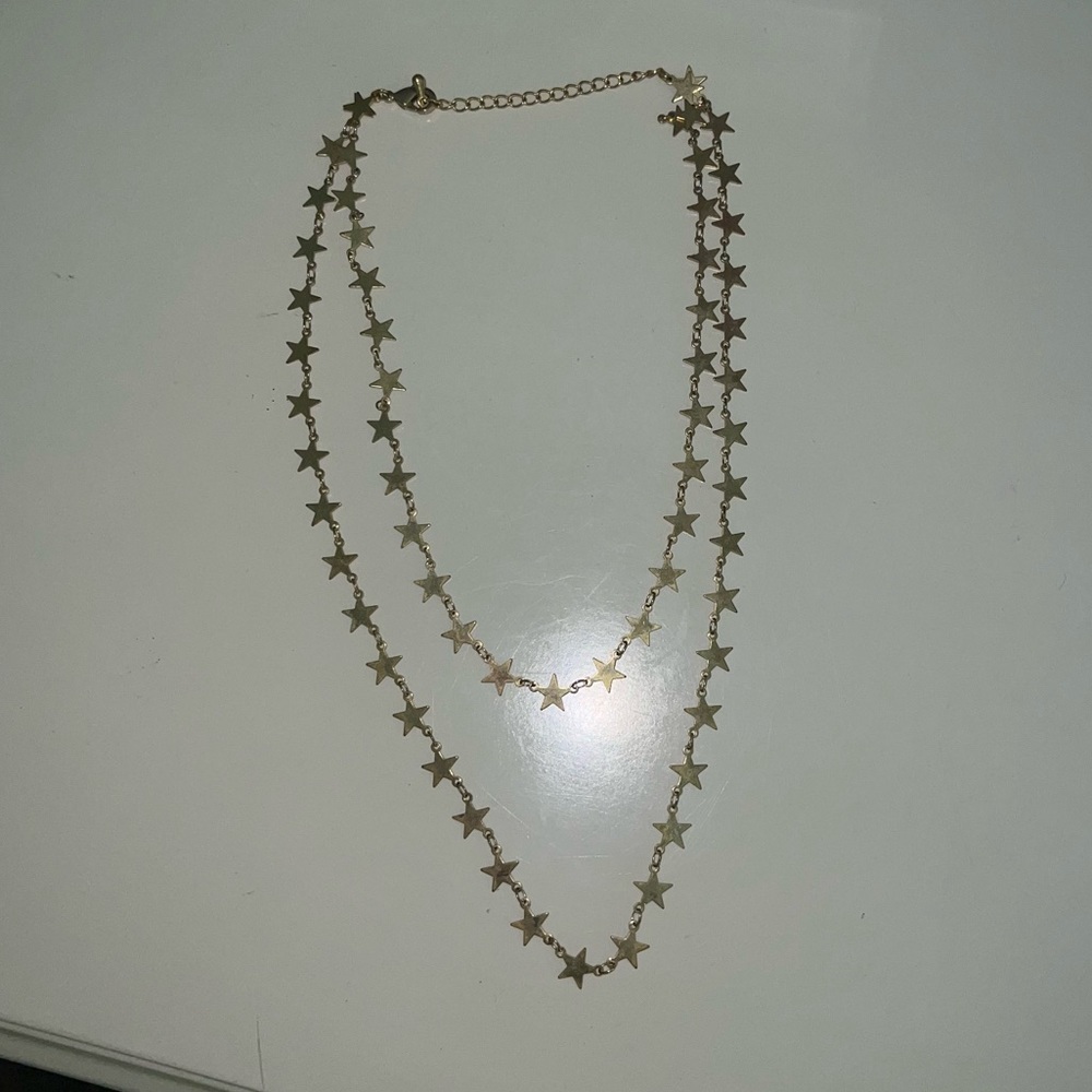 ALV Jewels Gold Star Necklace